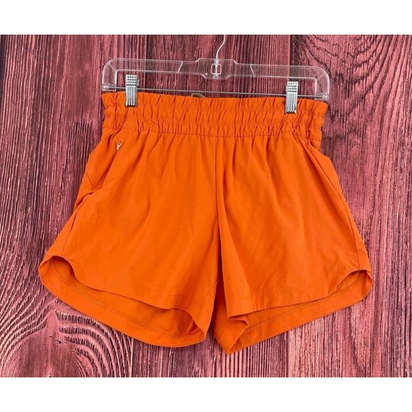 REI Women's Athletic Shorts - Vibrant Orange - Picture 1 of 6